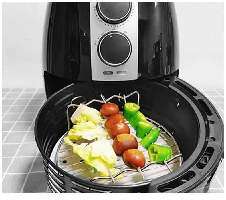 Square Air Fryer Grill Set
