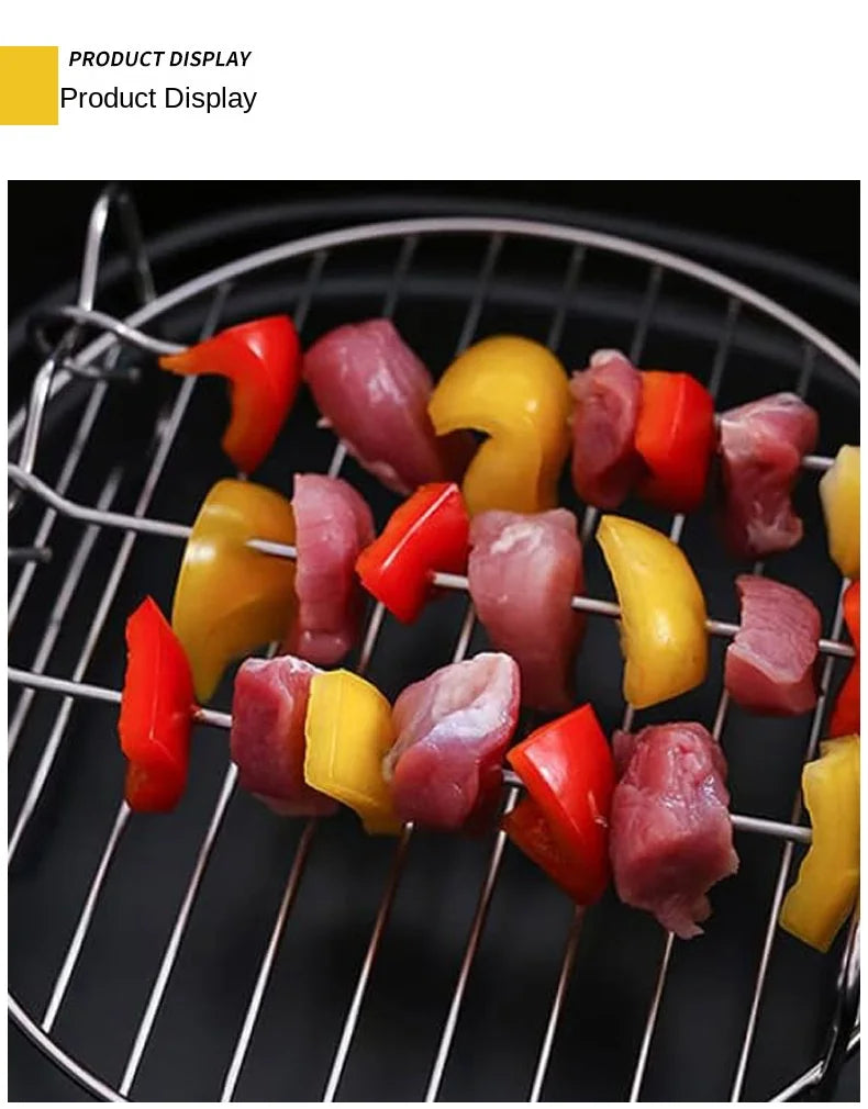Square Air Fryer Grill Set