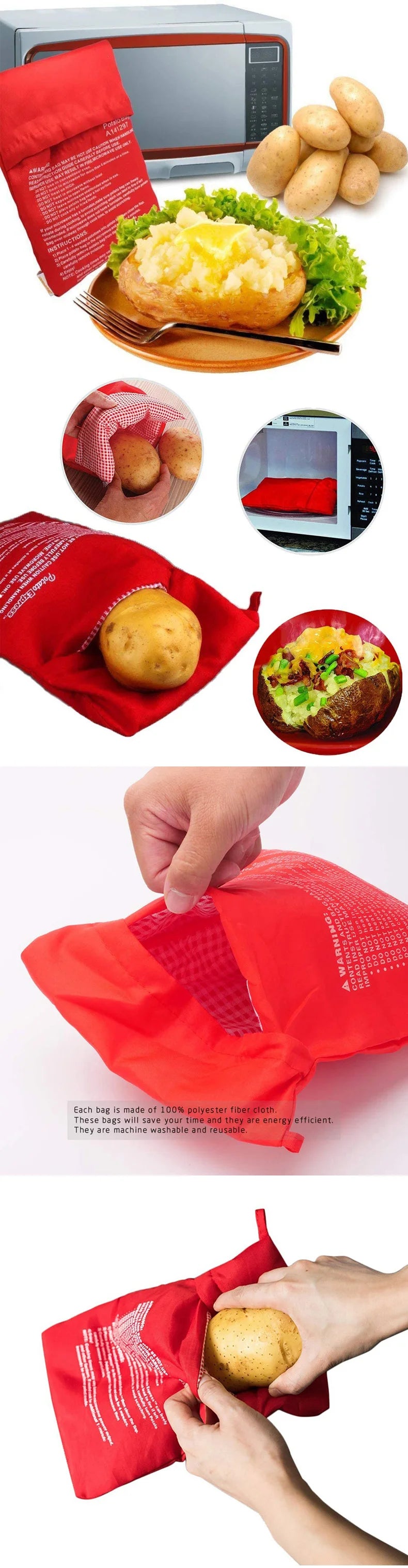 Microwave Potato Bag